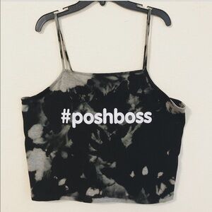 #poshboss Tank Top Tie Dyed Posh Boss NWOT